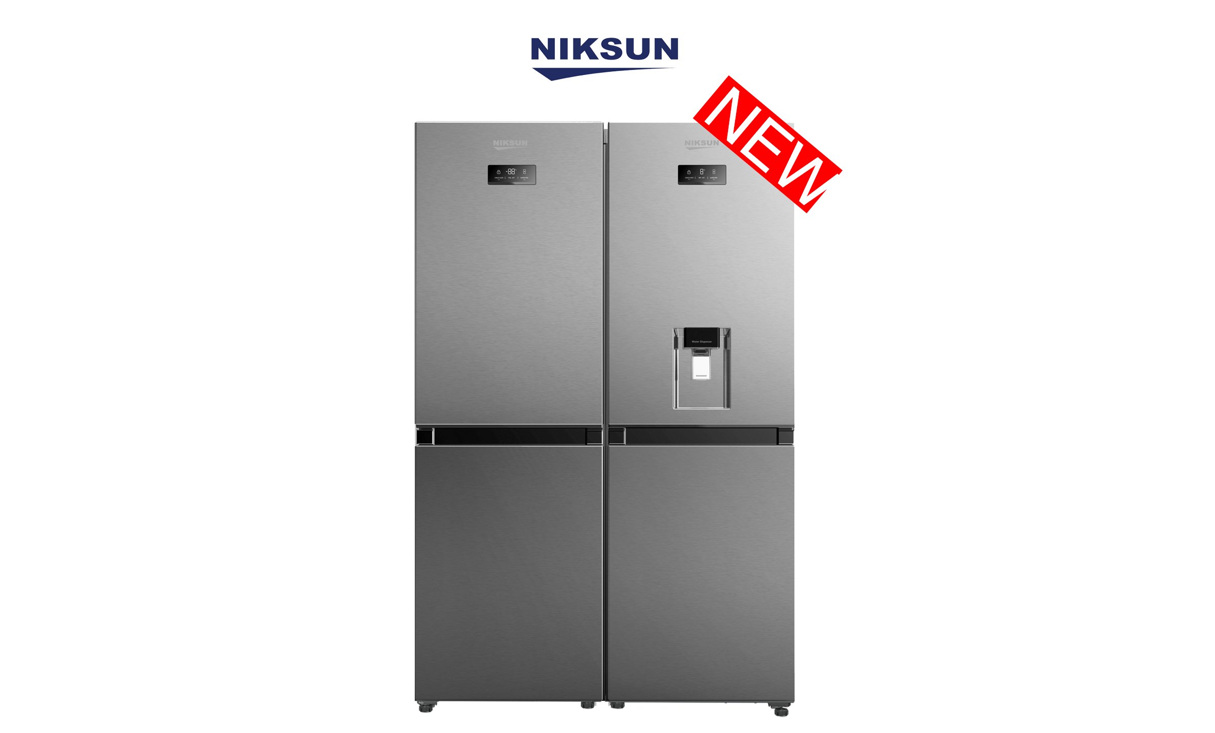 یخچال فریزر دوقلو نیکسان مدل مورانا NF-6040-DN