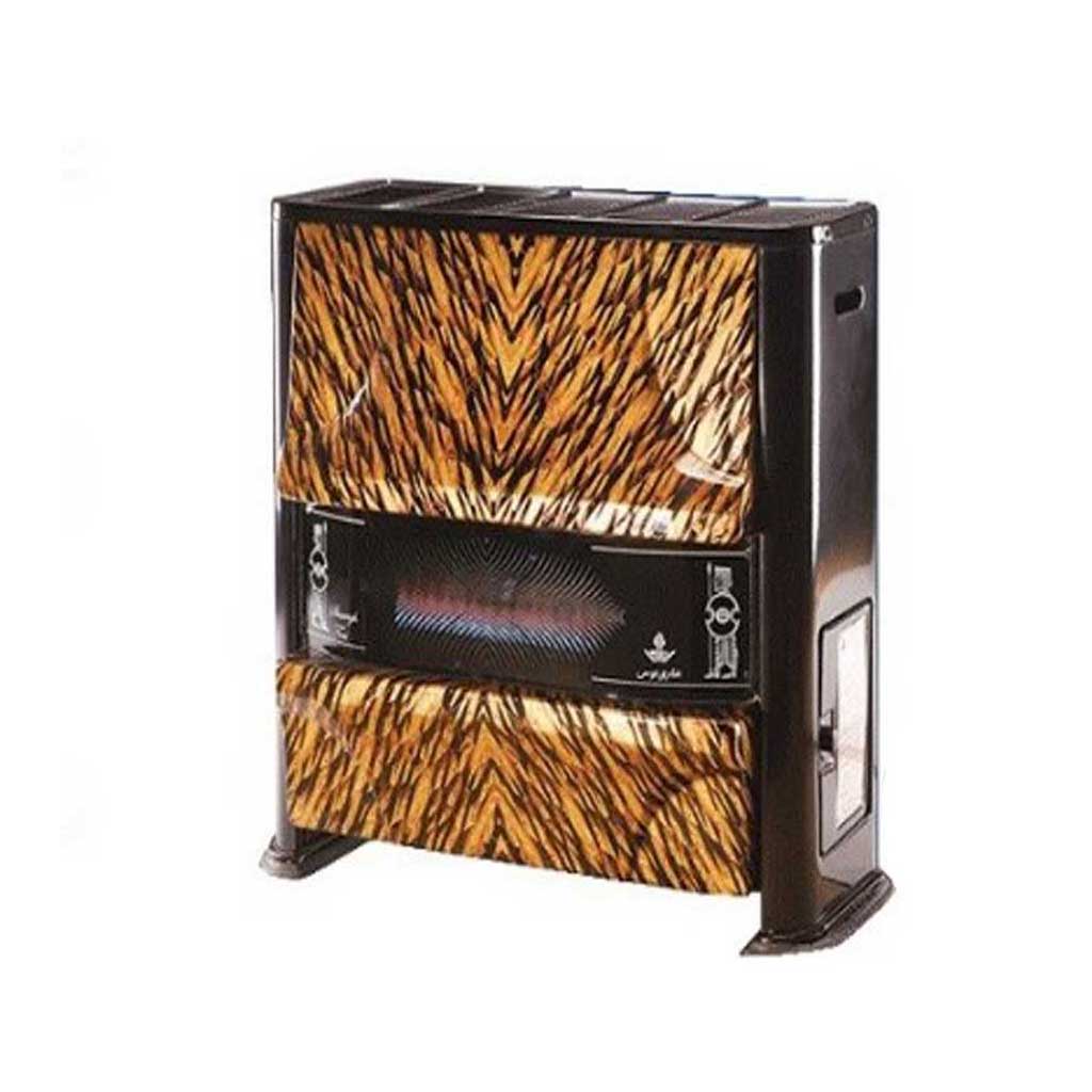 بخاری طرح شومینه شارق توس مدل آذر 10000 گرافیک